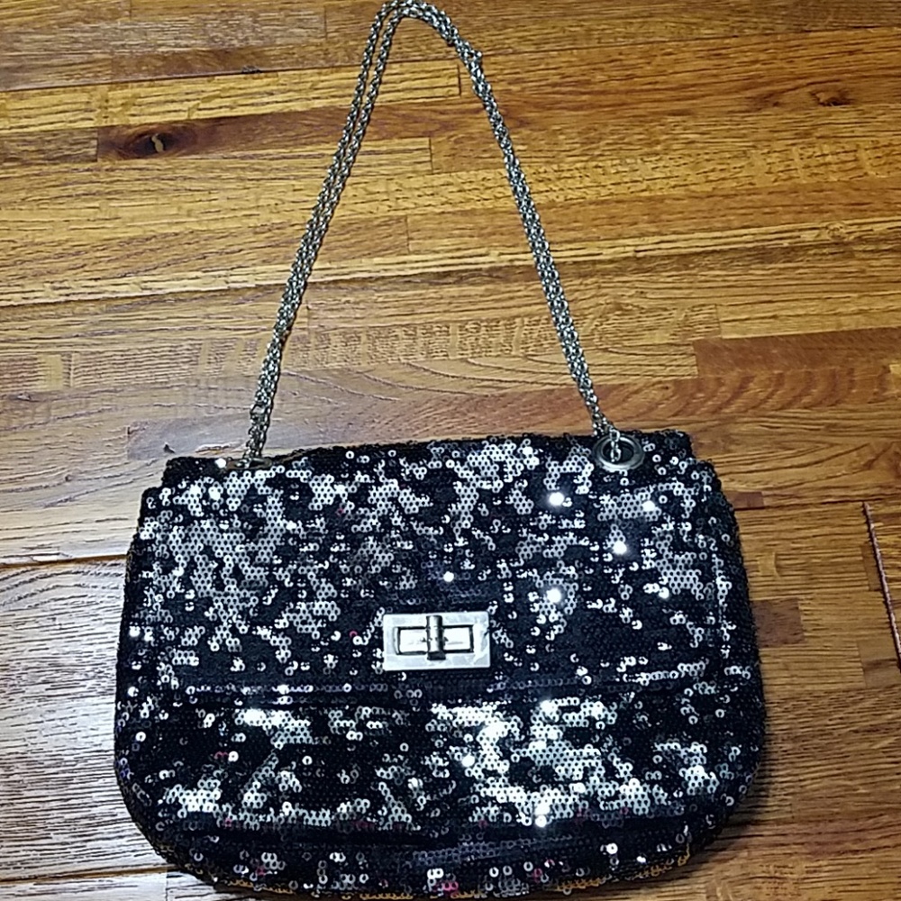 Sequined Party Purse - Picture 1 of 4